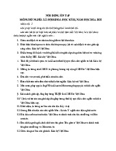 Nội dung ôn tập Chủ nghĩa xã hội khoa học | Đại học Lạc Hồng