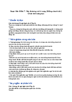 Soạn Văn 8 Bài 7: Yêu thương và hi vọng | Bồng chanh đỏ | Chân trời sáng tạo