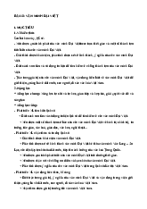 kế hoạch bài dạy lớp 10 Văn Minh Đại Việt