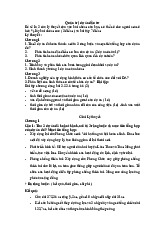 Bài tập và lý thuyết Chương 1 - 3 môn Quản trị dự án đầu tư | Trường Đại học Kiến trúc Đà Nẵng