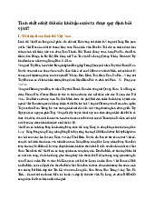 Tính chất nhiệt đới của khí hậu nước ta được quy định bởi vị trí - Địa lí 8