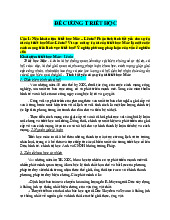 Tính tất yếu và Ý nghĩa phương pháp luận đề cương môn Triết học Mác - Lênin | Trường đại học Mở Hà Nội