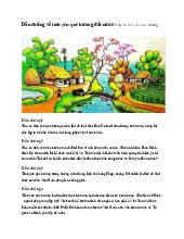 Dẫn chứng về tình yêu quê hương đất nước - Ngữ văn 9