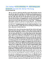 Ảnh hưởng của Overthinking đến Quan hệ Bạn bè tại ĐH Văn Lang | Đại học Văn Lang