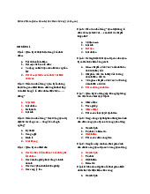 640 câu Trắc nghiệm Quản trị học theo chương ( có đáp án)- Trường Đại Học Văn Lang