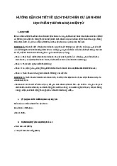 Dự Án Nhóm Kế Hoạch Kinh Doanh Môn Thương mại điện tử | Trường Cao đẳng Kinh tế Kế hoạch Đà Nẵng
