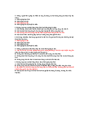 Câu hỏi Chương thất nghiệp - Quản trị marketing | Trường đại học Lao động - Xã hội