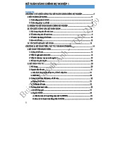 Kế Toán Hành Chính Sự Nghiệp - Chương I & II Tóm Tắt và Bài Tập