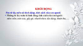 Tiết 21 Thực hành TV