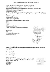 Ôn tập kiến thức Hệ thống Thủy lực Khí nén - 150 câu hỏi ôn tập | Đại học Văn Lang