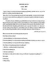 Đề ôn hè Tiếng Việt 2 lên 3 - Đề 4