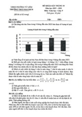 Đề khảo sát Toán 9 tháng 10 năm 2025 trường THCS Mai Dịch – Hà Nội