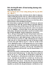 Bài văn thuyết minh về hoa hướng dương siêu hay, đạt điểm cao