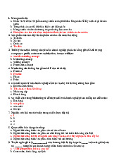 Ôn tập thi giữa kỳ | Nguyên Lý Marketing | Đại học Tôn Đức Thắng