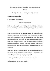 Đề thi giữa học kỳ 1 môn Tiếng Việt lớp 5 năm học 2024 - 2025 - Đề số 5 | Bộ sách Chân trời sáng tạo