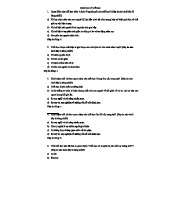 CÂU HỎI TRẮC NGHIỆM TRIẾT HỌC MÁC-LÊNIN: TỔNG HỢP VÀ PHÂN TÍCH