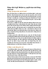 Đảng viên là gì? Nhiệm vụ, quyền hạn của Đảng viên mới