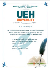 Sơ lược về môn học Lịch sử Đảng Cộng sản Việt Nam và Bảo tàng Lực lượng vũ trang Miền Đông.