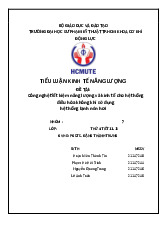 Công nghệ tiết kiệm năng lượng và kinh tế cho hệ thống điều hòa không khí sử dụng hệ thống lạnh nén hơi | Môn Kinh tế năng lượng - Đại học Sư phạm Kỹ thuật Thành phố Hồ Chí Minh