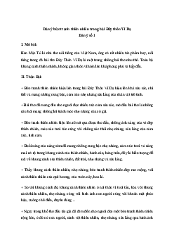 Văn mẫu lớp 11: Dàn ý bài Đây thôn Vĩ Dạ của Hàn Mặc Tử (18 Mẫu) | Cánh diều