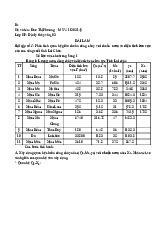 Phân Tích Quan Hệ Dòng Chảy và Mưa | Môn Địa lý thủy văn - Đại học Kinh Tế Quốc Dân