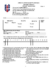 Đề thi Tài Chính Quốc Tế | Tài chính quốc tế | Trường Học Viện nông nghiệp Việt Nam