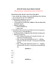 Bài Thực Hành Chương 7: Test Kỹ Năng Soạn Thảo Văn Bản |Năng Lực Số Ứng Dụng