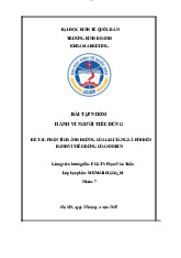 Phân Tích Ảnh Hưởng Giai Tầng Xã Hội Đến Hành Vi Tiêu Dùng Của SOOBIN | Môn Hành vi người tiêu dùng - Đại học Kinh Tế Quốc Dân