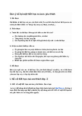 Viết đoạn văn kể về một tiết học em thích Tiếng Việt lớp 2 (23 mẫu hay nhất)