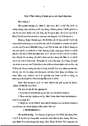 Bài tập Hình sự môn Luật Hình Sự | Trường Đại học Luật, Đại học Quốc gia Hà Nội