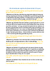 Bài tập QTHCB | Trường đại học kinh tế - luật đại học quốc gia thành phố Hồ Chí Minh