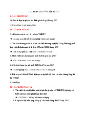 Đề cương mônThương mại điện tử - Trường Đại học lao động -  xã hội.