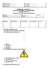 Đề thi giữa học kỳ 1 môn Khoa học tự nhiên lớp 8 năm học 2024 - 2025 | Bộ sách Kết nối tri thức