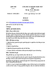 Bộ luật Lao động