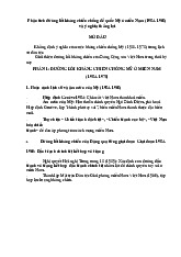 Phân tích đường lối kháng chiến chống đế quốc Mỹ ở miền Nam (1954-1965) và ý nghĩa thắng lợi - Đề cương môn lịch sử Đảng –Trường Đại học Hoa Sen