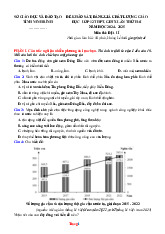 Đề Thi Thử Tốt Nghiệp 2025 Địa Lí Sở GD Ninh Bình Lần 2 Giải Chi Tiết