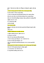 Câu hỏi ôn tập Quản trị nhận lực | Trường Đại học Lao động - Xã hội