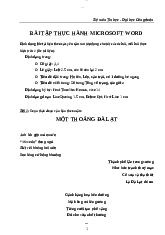 Bài tập thực hành - Quản trị học | Trường Đại Học Công Đoàn