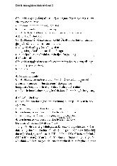 Đề thi trắc nghiệm môn Kinh tế vĩ mô | Trường Đại học Kinh Tế Quốc Dân