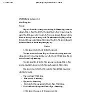 Bài tập tình huống môn Pháp luật đại cương| Trường Đại học Ngoại Thương
