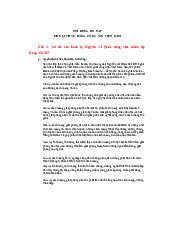 Nội dung ôn tập giữa kì môn Lịch sử đảng Việt Nam | Đại học Bách Khoa Hà Nội