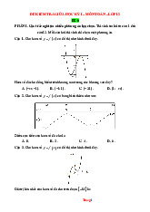 Đề Thi Giữa Kỳ 1 Toán 12 Kết Nối Tri Thức Có Lời Giải Chi Tiết-Đề 6