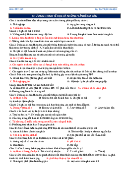 Bộ đề trắc nghiệm ôn tập môn Kinh tế vi mô có đáp án