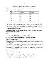 Bài tập các chương 2-5 kinh tế vi mô | Trường Đại học Kinh Tế - Luật