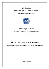 Tiểu luận cuối kì đạo đức xã hội và trách nhiệm - Phân tích tại Honda Việt Nam Môn Đạo đức và trách nhiệm xã hội trong kinh doanh | Trường Đại học Tài chính - Marketing