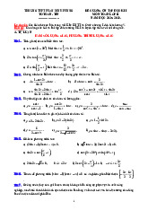 Đề cương học kì 1 Toán 11 năm 2025 – 2026 trường THPT Phan Đình Phùng – Hà Nội