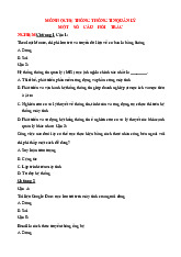 Ôn Tập Câu Hỏi Trắc Nghiệm | Môn Hệ thống thông tin quản lý - Học viện Ngân hàng