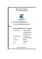 Đồ án lập trình web nâng cao 1 | Trường đại học Điện Lực