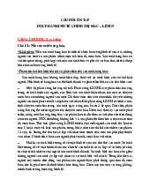 Ôn Tập Môn Kinh tế chính trị Mác-Lenin | Đại học Bách Khoa Hà Nội