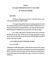 Chương 2: Cơ Sở Hình Thành và Phát Triển Tư Tưởng Hồ Chí Minh môn Tư tưởng Hồ Chí Minh  | Trường Đại học Khoa học Tự nhiên, Đại học Quốc gia Thành phố Hồ Chí Minh